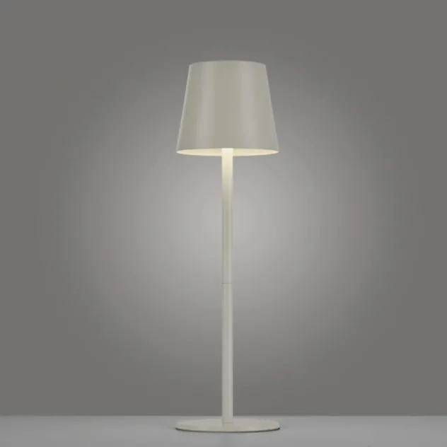Akku Tischleuchte , beige/greige Indoor, Outdoor, Camping