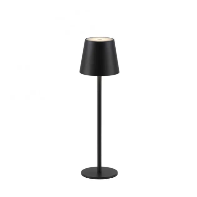 Akku Tischleuchte ,schwarz, Indoor, Outdoor, Camping