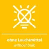 JUST LIGHT Tischleuchte BLOOP orange Stoffschirm weiß einflammig