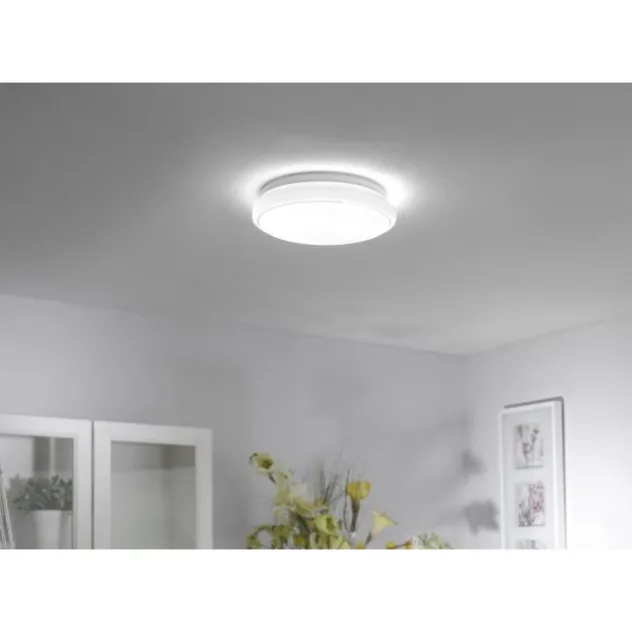 LED Deckenleuchte Ø35cm rund Sternenhimmel Farbwechsel CCT Memoryfunktion