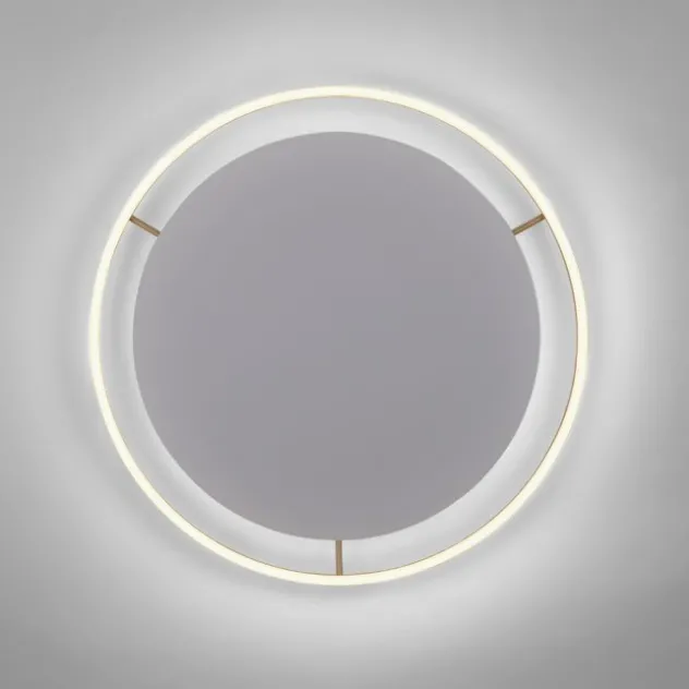 LED Deckenleuchte messing matt rund Ø60cm dimmbar Switchmo warmweiß