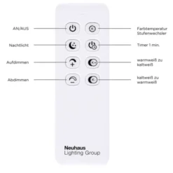 LED Deckenleuchte, schwarz, modern, Farbsteuerung, dimmbar, Fernbedienung