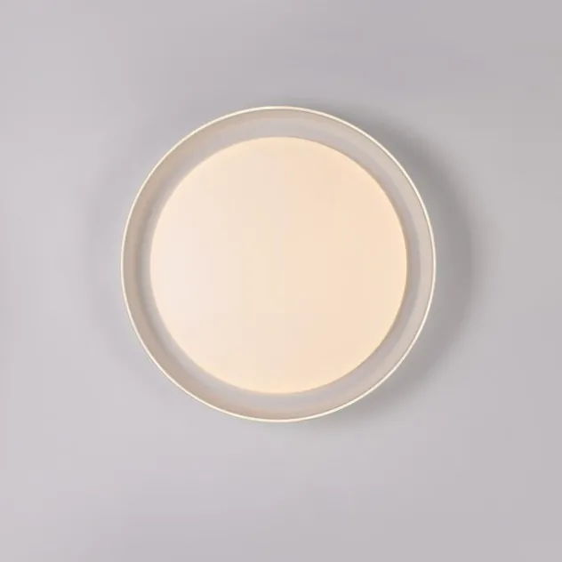 LED Deckenleuchte weiß dimmbar schlichtes zeitloses Design