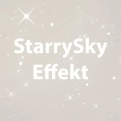 LED Deckenleuchte weiß Sternenhimmeloptik D=22 warmweiß 3000K