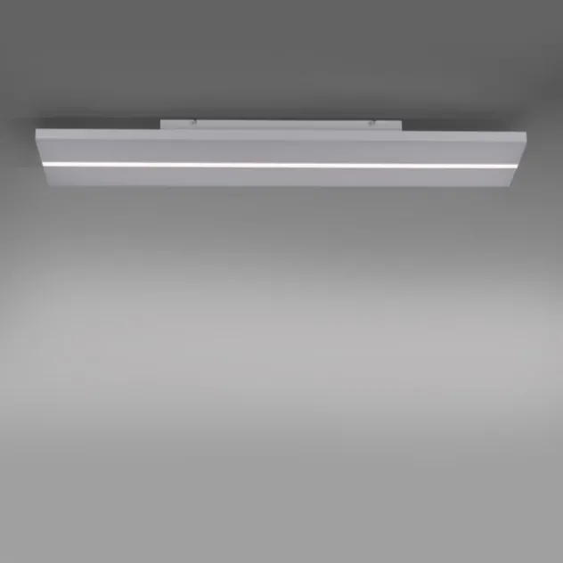 LED Panel, Deckenleuchte, 100x25cm, modern, Fernbedienung