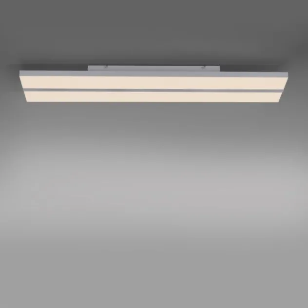 LED Panel, Deckenleuchte, 100x25cm, modern, Fernbedienung
