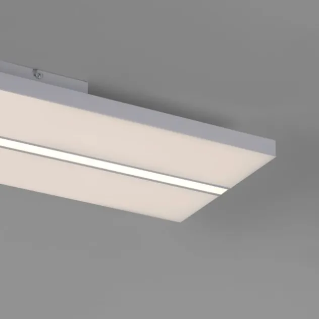 LED Panel, Deckenleuchte, 100x25cm, modern, Fernbedienung