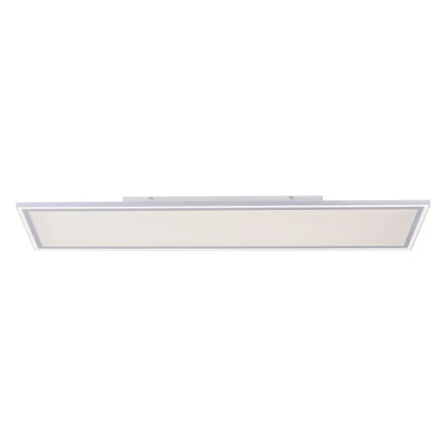 LED Panel, weiß, 121x31cm, Serienschalter, dimmbar, blendfrei