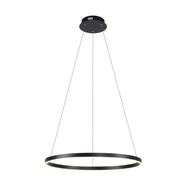 LED Pendelleuchte anthrazit rund Ø60cm dimmbar Switchmo warmweiß