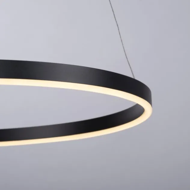 LED Pendelleuchte anthrazit rund Ø60cm dimmbar Switchmo warmweiß