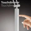 LED Pendelleuchte Conni, schwarz, 4-flammig, dimmer, Innenleuchte