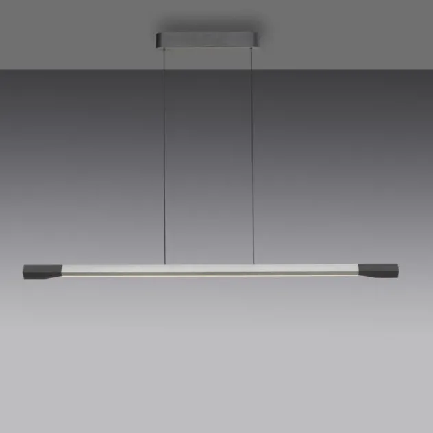 LED Pendelleuchte HOOP aluminium anthrazit höhenverstellbar dimmbar