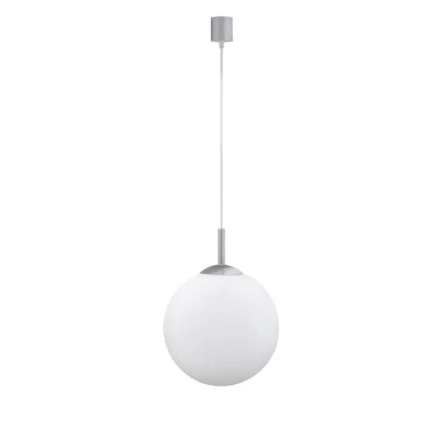 LED Pendelleuchte Smarthome D=25 silber dimmbar App Fernbedienung