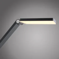 LED Stehleuchte SAMSKY, grau, CCT-Steuerung, Tastdimmer, höhenverstellbar