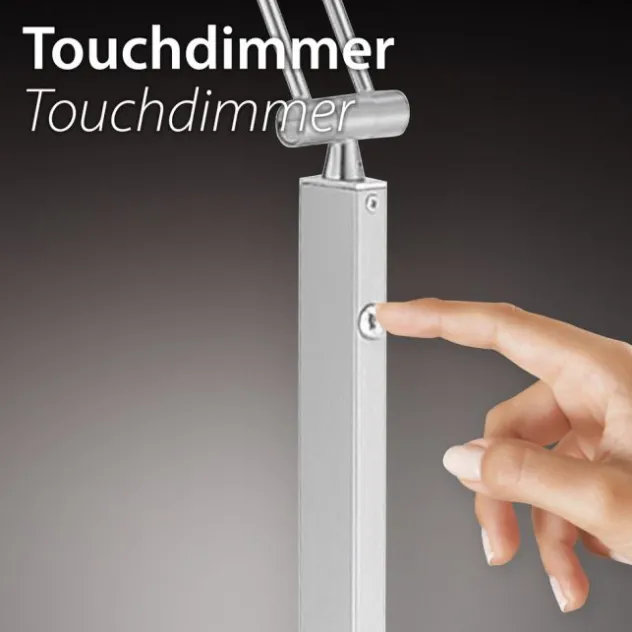 LED Tischleuchte CONNI schwarz, warmweiß, dimmbar, Innenleuchte