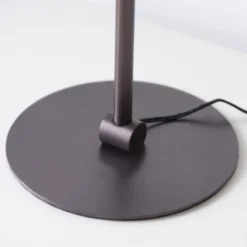 LED Tischleuchte grün dimmbar per Schnurdimmer Beistelllampe