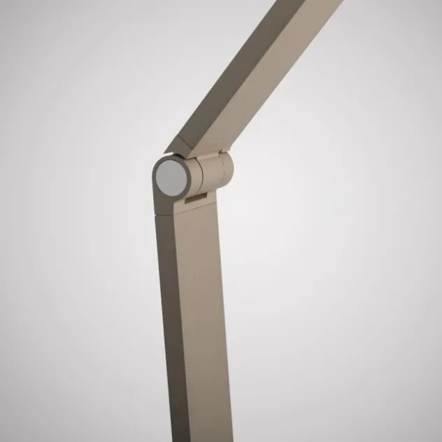 LED Tischleuchte SAMSKY, bronce, dimmbar, Touchdimmer, höhenverstellbar, Memoryfunktion