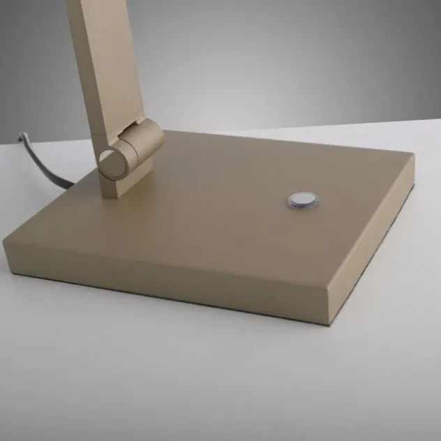 LED Tischleuchte SAMSKY, bronce, dimmbar, Touchdimmer, höhenverstellbar, Memoryfunktion