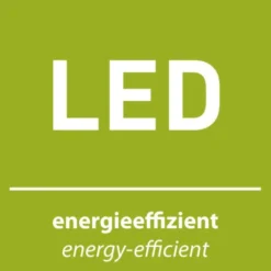 LED Tischleuchte schwarz Schalter flexibel verstellbar Beistelllampe