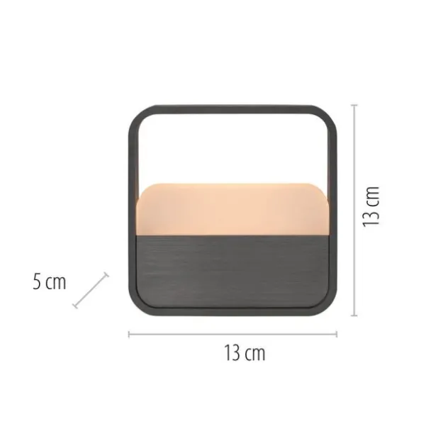 Neuhaus PURE® Akku Tischleuchte Pure Go, grau