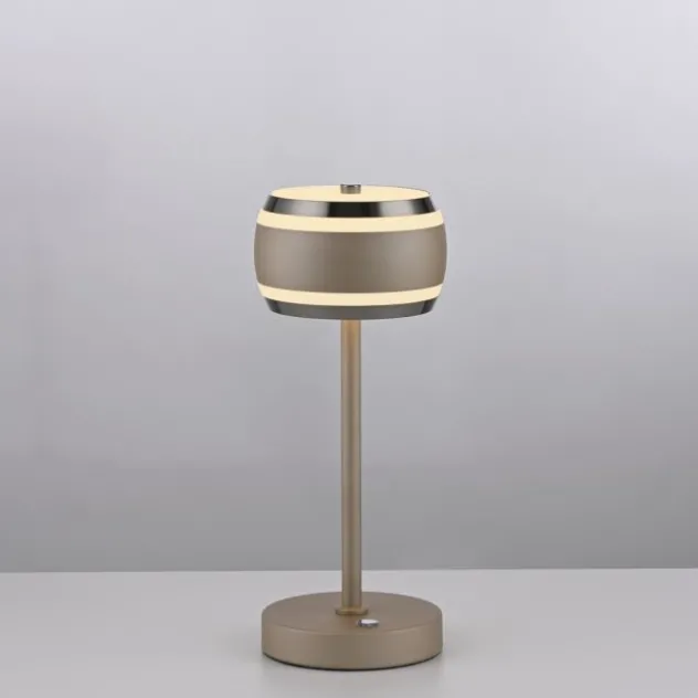 Neuhaus PURE® LED Akku-Tischleuchte PURE Falling Rings, bronce