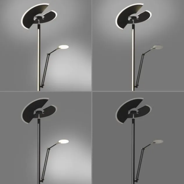 Neuhaus PURE® Led Deckenfluter / Stehleuc PURE Mutil graphite Leselicht dimmbar