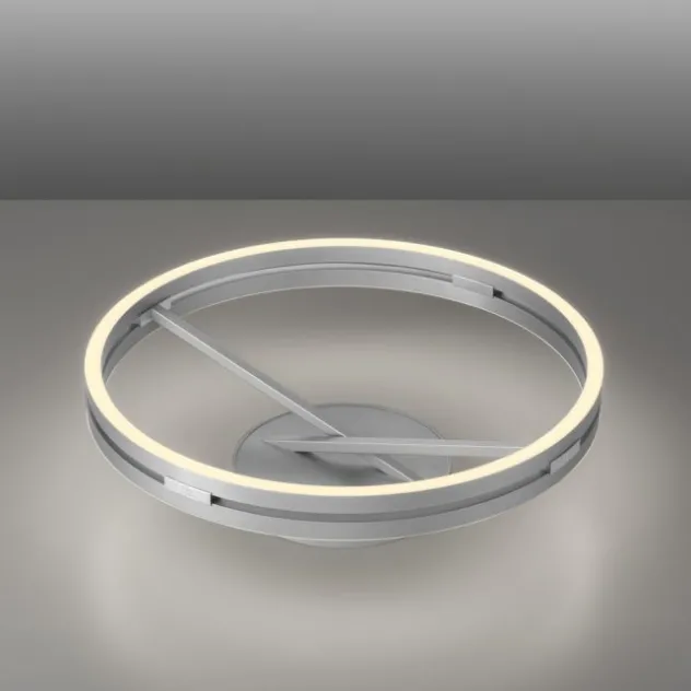 Neuhaus PURE® LED Deckenleuchte PURE Loop, stone (alu), Fernbedienung