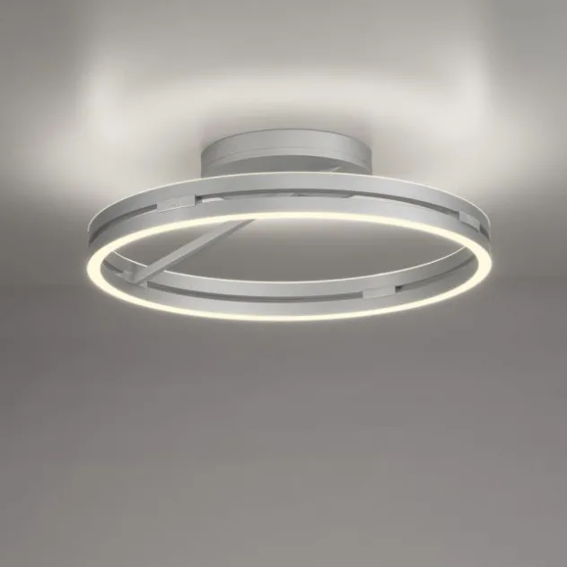Neuhaus PURE® LED Deckenleuchte PURE Loop, stone (alu), Fernbedienung