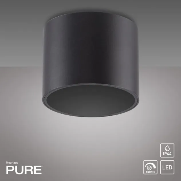 Neuhaus PURE® LED Deckenleuchte PURE Point, black pearl, Indoor, dimmbar