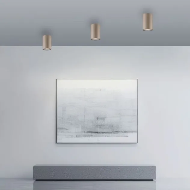 Neuhaus PURE® LED Deckenleuchte PURE Point, bronce, Indoor, dimmbar