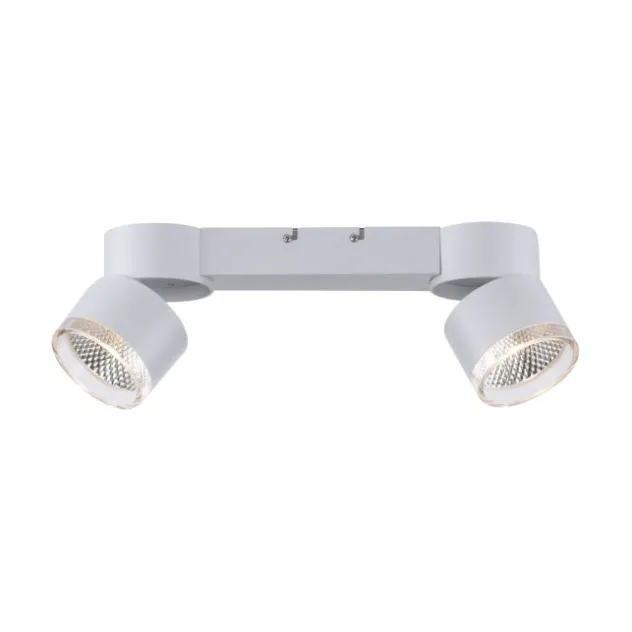 Neuhaus PURE® LED Deckenleuchte PURE Nola weiß 2 flammig drehbar dimmbar