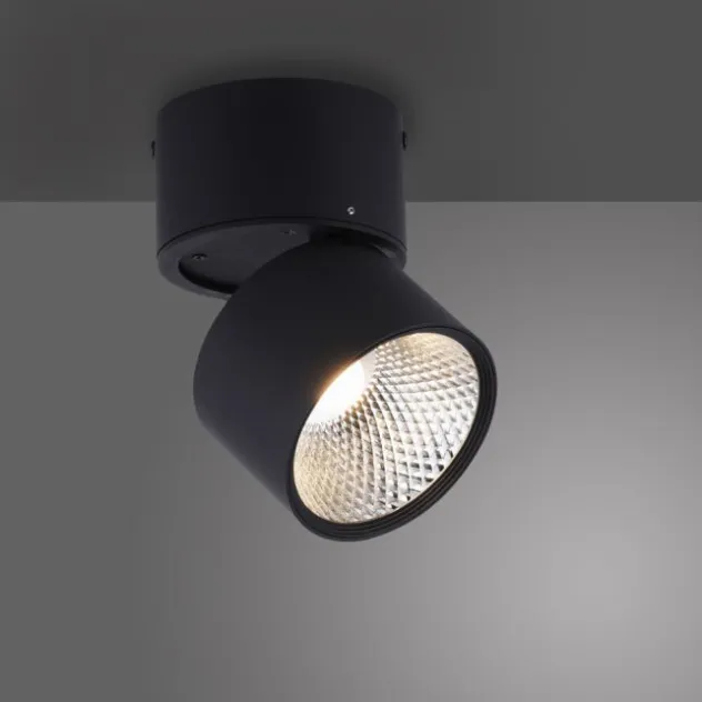 Neuhaus PURE® LED Deckenstrahler PURE Nola, schwarz, 1-flammig, drehbar, dimmbar