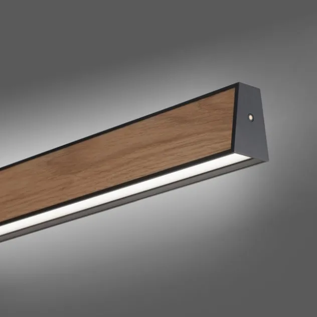 Neuhaus PURE® LED Pendelleuchte PURE E-Motion oak/black pearl