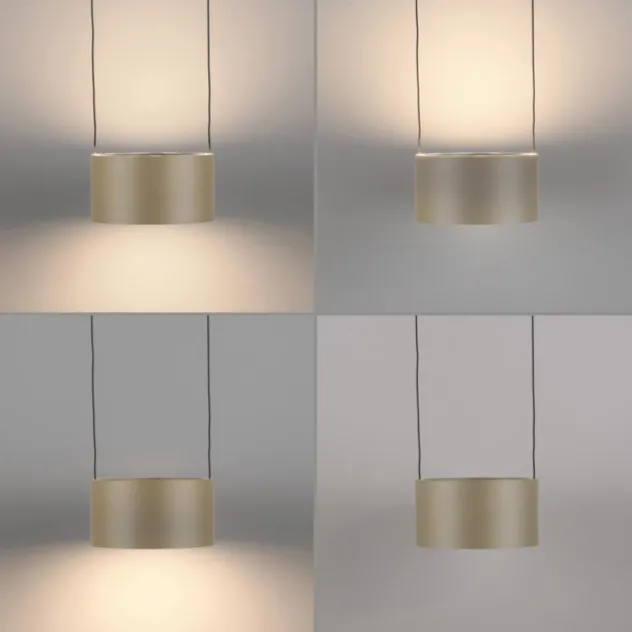 Neuhaus PURE® LED Pendelleuchte PURE Clipse, bronce, Fernbedienung, dimmbar