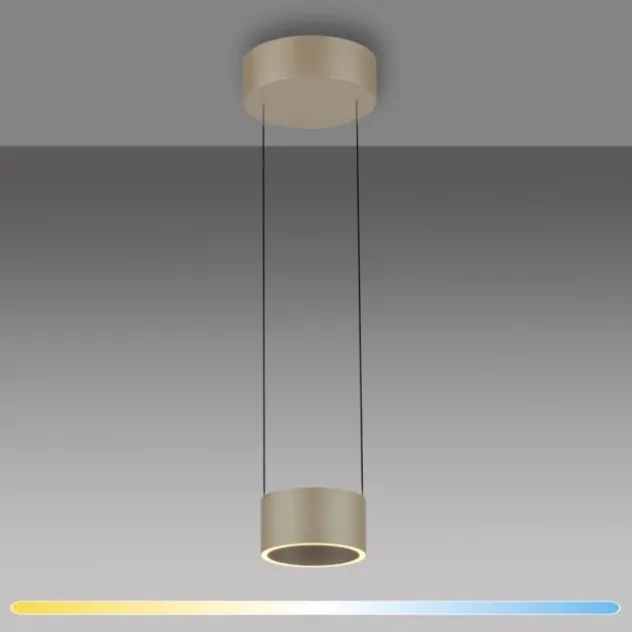 Neuhaus PURE® LED Pendelleuchte PURE Clipse, bronce, Fernbedienung, dimmbar