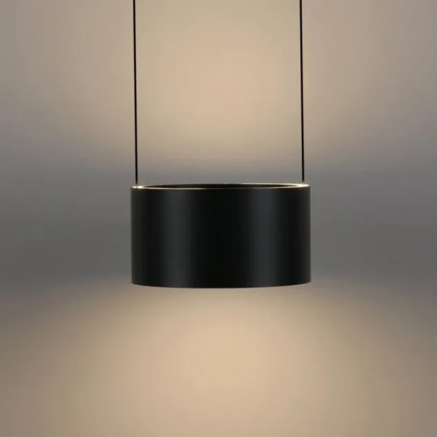 Neuhaus PURE® LED Pendelleuchte PURE Clipse, mystic-grey (grau), Fernbedienung, Comfort Lift