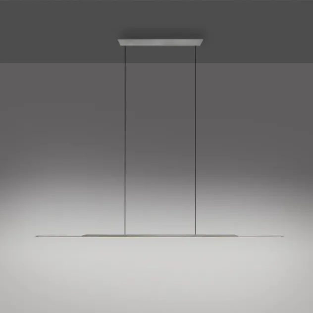 Neuhaus PURE® LED Pendelleuchte PURE Surface, platin (grau) 125x25 höhenverstellbar