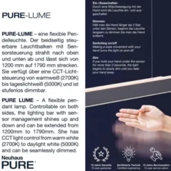 Neuhaus PURE® LED Pendelleuchte PURE Lume, diamond ( alu)