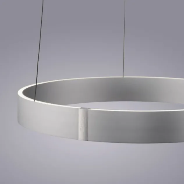 Neuhaus PURE® LED Pendelleuchte PURE E-Clipse stone (alu)