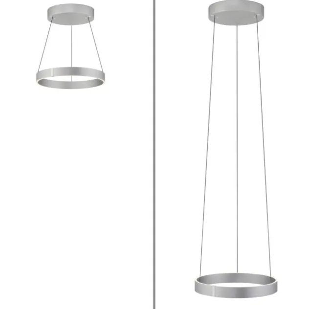 Neuhaus PURE® LED Pendelleuchte PURE E-Clipse stone (alu)