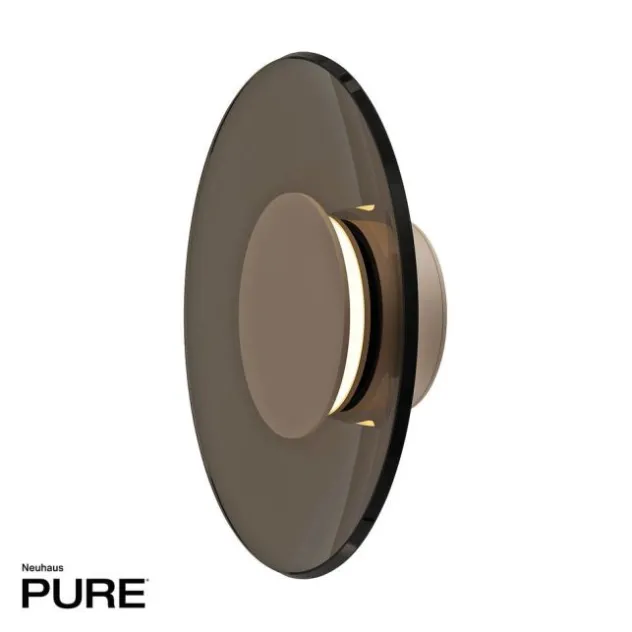 Neuhaus PURE® LED Wandleuchte Pure Moon bronce Tronicdimmer