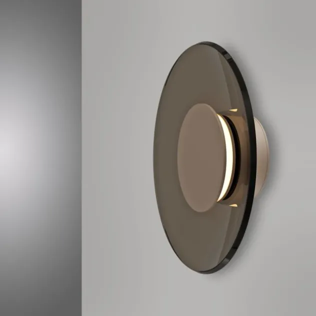 Neuhaus PURE® LED Wandleuchte Pure Moon bronce Tronicdimmer