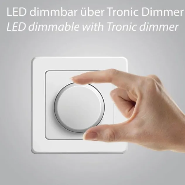 Neuhaus PURE® LED Wandleuchte PURE Oculis, black pearl, dimmbar, dreh+schwenkbar