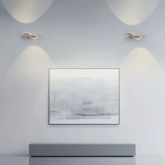 Neuhaus PURE® LED Wandleuchte PURE Oculis, diamond, dimmbar, dreh+schwenkbar