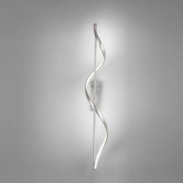 Paul Neuhaus LED Deckenleuchte Q-SWING silber dimmbar Smar Home