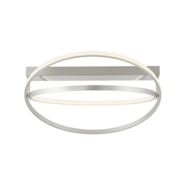 Paul Neuhaus LED Deckenleuchte Q-BELUGA silber dimmbar Smart Home