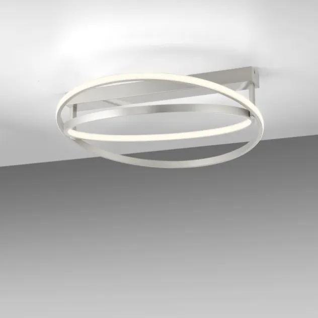 Paul Neuhaus LED Deckenleuchte Q-BELUGA silber dimmbar Smart Home