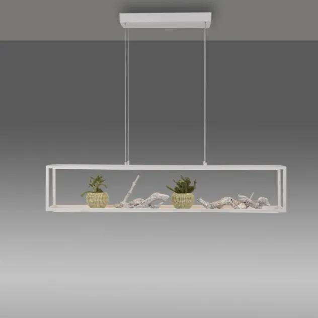 Paul Neuhaus LED Pendelleuchte CONNI weiss, Deko Tragfläche