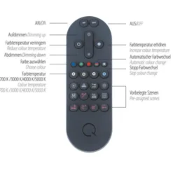 Paul Neuhaus LED Tischleuchte Q-ROTATE aluminium Smarthome App