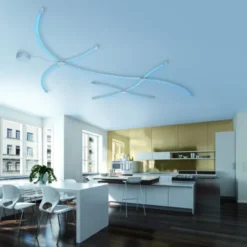Paul Neuhaus, Q-SPIDER gebogenes Lichtprofil, Smart Home, dimmbar